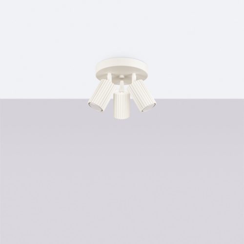 Mennyezeti Lámpa Mennyezeti Lámpa Tuba Spot 3x GU10 Bézs Karbon Deep Space SL.1601 Sollux