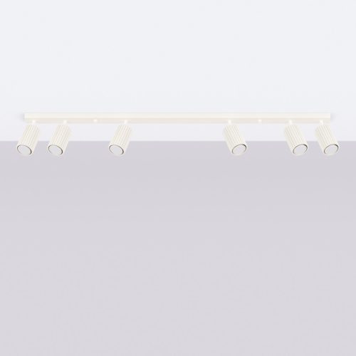 Mennyezeti Lámpa Spot Cső 6x GU10 Bézs Karbon Deep Space SL.1604 Sollux