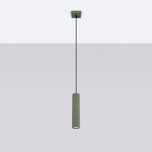 Mennyezeti lámpa, cső alakú spotlámpa GU10, Olive Karbon, Deep Space, SL.1611, Sollux