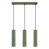 Mennyezeti Lámpa Függő Cső Spot 3x GU10 Olive Karbon Deep Space SL.1613 Sollux