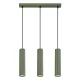 Mennyezeti Lámpa Függő Cső Spot 3x GU10 Olive Karbon Deep Space SL.1613 Sollux
