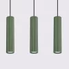 Mennyezeti Lámpa Függő Cső Spot 3x GU10 Olive Karbon Deep Space SL.1613 Sollux