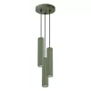 Mennyezeti Lámpa Függő Cső Spot 3x GU10 Olive Karbon Deep Space SL.1614 Sollux