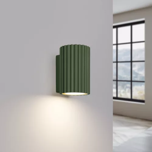 Fali Lámpa Sconce Reflektor Cső Spot GU10 Olive Karbon Deep Space SL.1656 Sollux