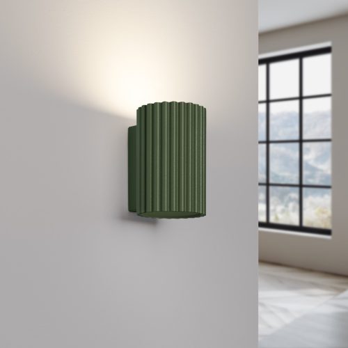 Fali Lámpa Sconce Reflektor Cső Spot GU10 Olive Karbon Deep Space SL.1656 Sollux