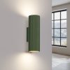 Fali Lámpa Sconce Reflektor Cső Spot 2x GU10 Olive Karbon Deep Space SL.1657 Sollux