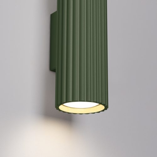 Fali Lámpa Sconce Reflektor Cső Spot 2x GU10 Olive Karbon Deep Space SL.1657 Sollux