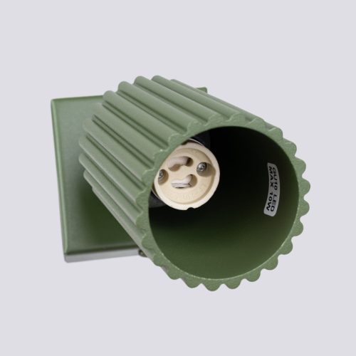 Fali lámpa, reflektor, cső alakú spotlámpa, GU10, oliva karbon, Deep Space, SL.1616, Sollux