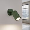 Fali Lámpa Sconce Reflektor Cső Spot GU10 Olive Karbon Deep Space SL.1617 Sollux