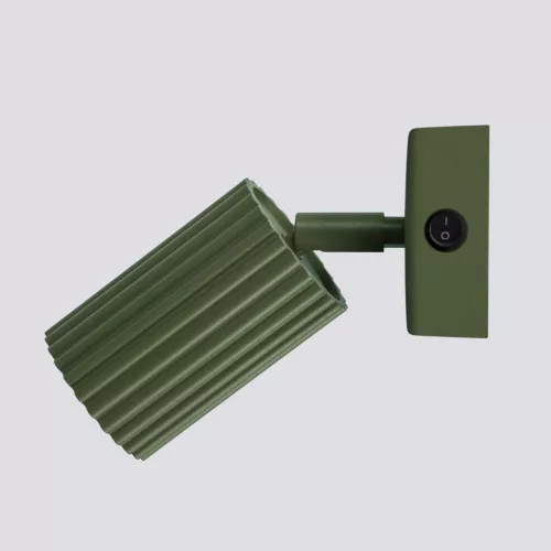 Fali Lámpa Sconce Reflektor Cső Spot GU10 Olive Karbon Deep Space SL.1617 Sollux