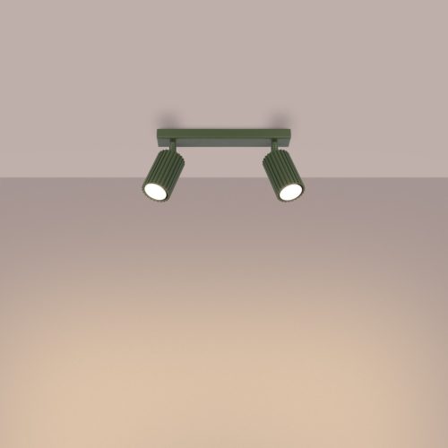 Mennyezeti Lámpa Spot Cső 2x GU10 Olive Karbon Deep Space SL.1618 Sollux