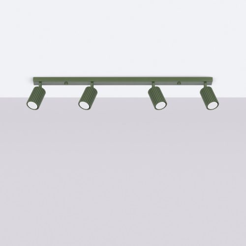 Mennyezeti Lámpa Spot Cső 4x GU10 Olive Karbon Deep Space SL.1622 Sollux