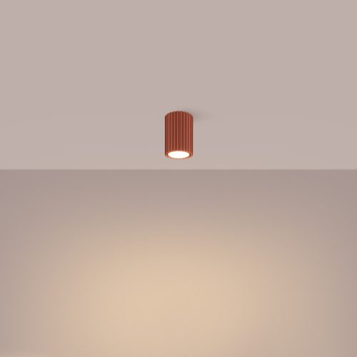 Mennyezeti lámpa spot cső GU10 okkerpiros karbon Deep Space SL.1625 Sollux