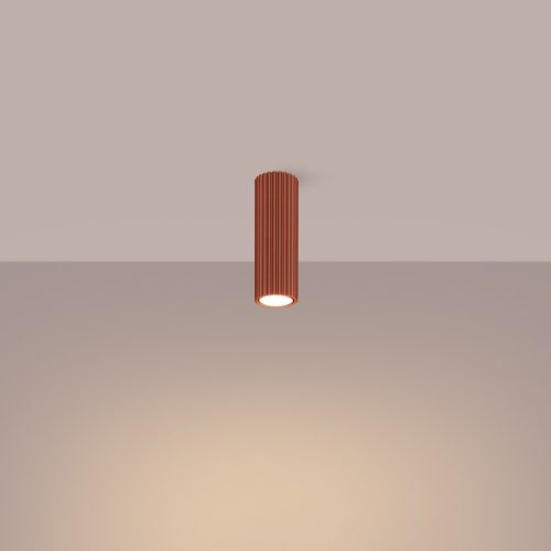 Mennyezeti lámpa spot cső GU10 okkerpiros karbon Deep Space SL.1626 Sollux