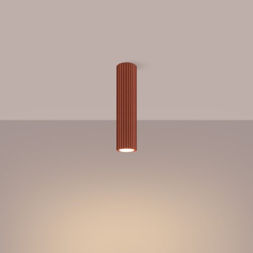 Mennyezeti lámpa spot cső GU10 okkerpiros karbon Deep Space SL.1627 Sollux