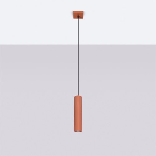 Mennyezeti lámpa, cső alakú spotlámpa, GU10, okkervörös, karbon, Deep Space, SL.1630, Sollux