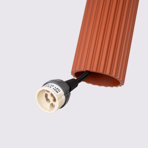 Mennyezeti lámpa, cső alakú spotlámpa, GU10, okkervörös, karbon, Deep Space, SL.1630, Sollux