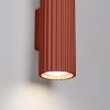 Fali Lámpa Sconce Reflektor Cső Spot 2x GU10 Vörös Okker Karbon Deep Space SL.1655 Sollux