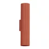 Fali Lámpa Sconce Cső Spot 2x GU10 Okker Piros Karbon Deep Space SL.1634 Sollux