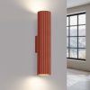 Fali Lámpa Sconce Cső Spot 2x GU10 Okker Piros Karbon Deep Space SL.1634 Sollux
