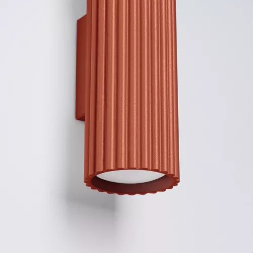 Fali Lámpa Sconce Cső Spot 2x GU10 Okker Piros Karbon Deep Space SL.1634 Sollux