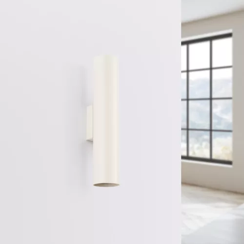 Fali Lámpa Sconce Tuba Spot 2x GU10 Bézs Lagos Óceánzöld SL.1483 Sollux