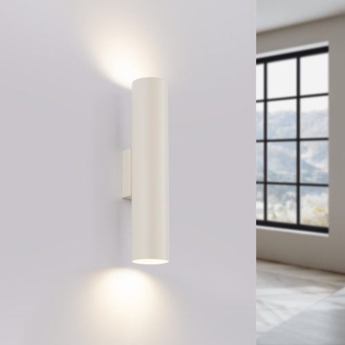 Fali Lámpa Sconce Tuba Spot 2x GU10 Bézs Lagos Óceánzöld SL.1483 Sollux
