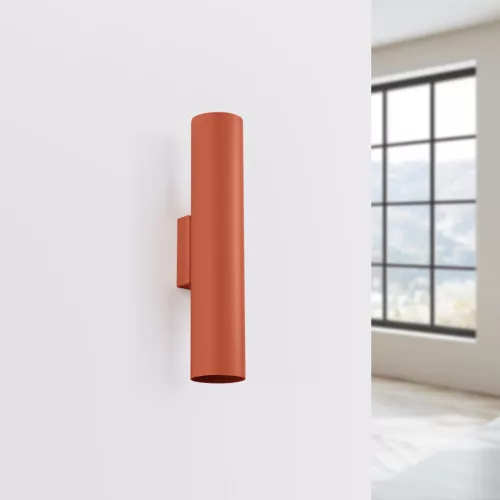 Fali Lámpa Sconce Cső Spot 2x GU10 Okker Piros Lagos Óceánzöld SL.1493 Sollux