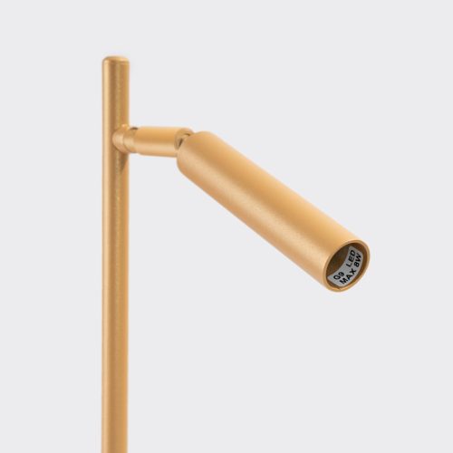 Asztali lámpa, álló, asztali, Night School, G9, arany, pasztell, óceánzöld, SL.1470, Sollux