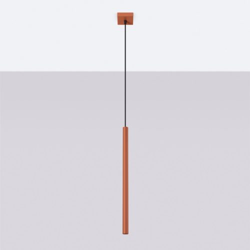 Mennyezeti lámpa, cső alakú spotlámpa, G9, okkerpiros, pasztellszínű, óceánzöld, SL.1524 Sollux