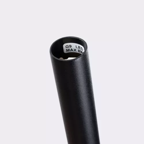 Függesztett mennyezeti lámpa, 3x G9, fekete, boldog, óceánzöld, SL.1463, Sollux