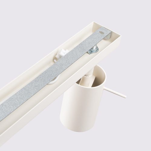 Mennyezeti Lámpa Spot Cső Spot 6x GU10 Bézs Gyűrű Keserédes Csillám SL.1499 Sollux