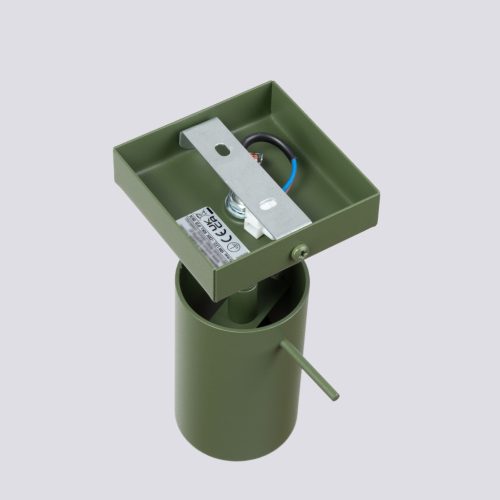 Fali lámpa, reflektor, cső alakú spotlámpa, GU10, olajzöld gyűrű, keserédes csillogás, SL.1500, Sollux