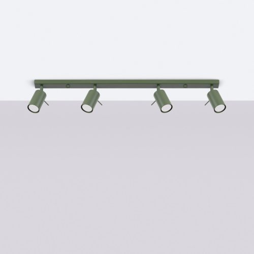 Mennyezeti Lámpa Spot Cső Spot 4x GU10 Oliva Gyűrű Keserédes Csillám SL.1504 Sollux