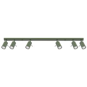   Mennyezeti Lámpa Spot Cső Spot 6x GU10 Oliva Gyűrű Keserédes Csillám SL.1505 Sollux