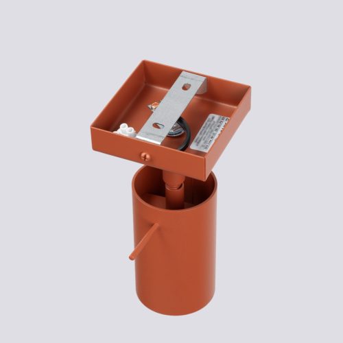 Fali lámpa, reflektor, cső alakú spotlámpa, GU10, vörös okker, gyűrű, keserédes csillogás, SL.1506 Sollux