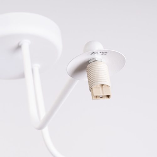 Függesztett lámpa, mennyezeti csillár, 3x G9, fehér, asztrál, francia égbolt, SL.1659, Sollux