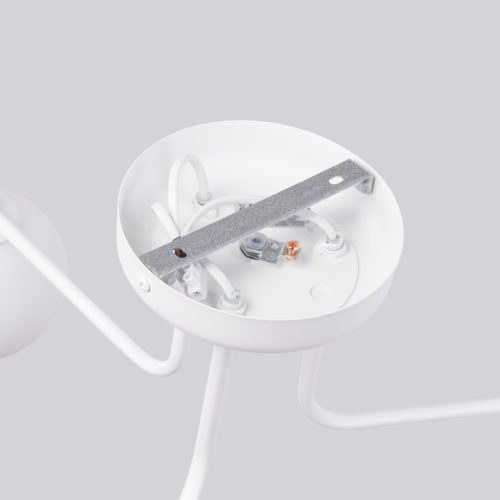 Függesztett lámpa, mennyezeti csillár, 3x G9, fehér, asztrál, francia égbolt, SL.1659, Sollux