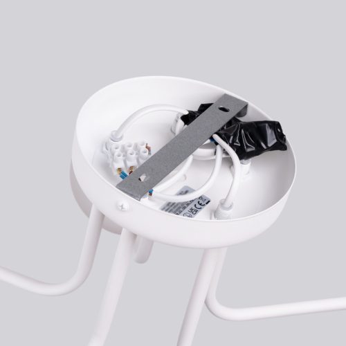 Függesztett lámpa, mennyezeti csillár, 5x G9, fehér, asztrál, francia égbolt, SL.1660, Sollux