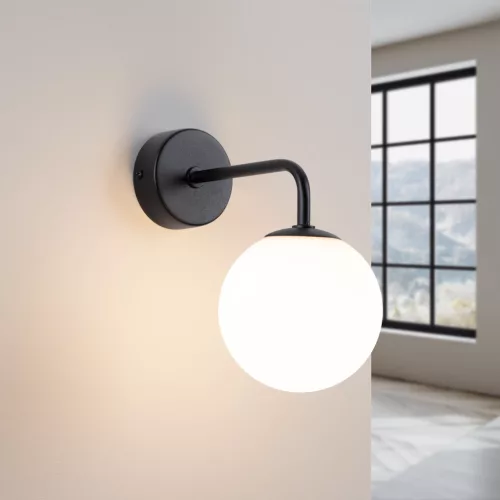 Fali Lámpa Sconce G9 Fekete Fehér Astral Francia Égbolt SL.1661 Sollux