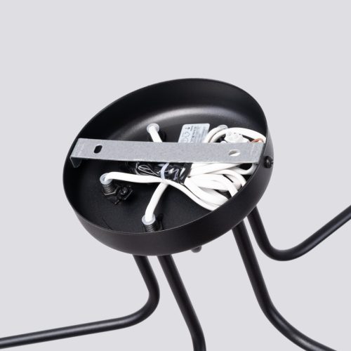 Függesztett lámpa, mennyezeti csillár, 5x G9, fekete-fehér, astral, francia égbolt, SL.1663, Sollux