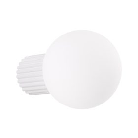   Fürdőszobai fali lámpa G9 kerek fehér modern matt IP44 halo Sollux