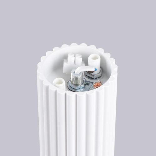 Fürdőszobai lámpa, felületre szerelhető, mennyezeti lámpa, G9, kerek, fehér, modern, matt, IP44, Halo, Sollux