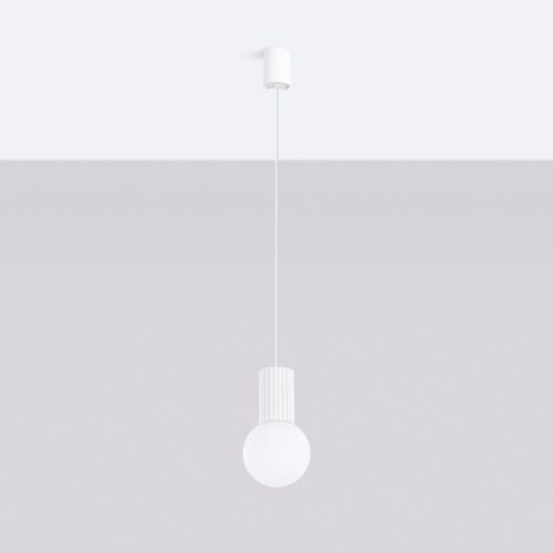 Halo Sollux G9 kerek fehér modern matt mennyezeti lámpa