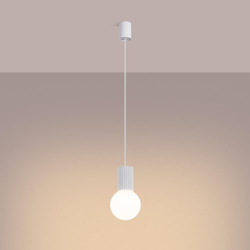 Halo Sollux G9 kerek fehér modern matt mennyezeti lámpa