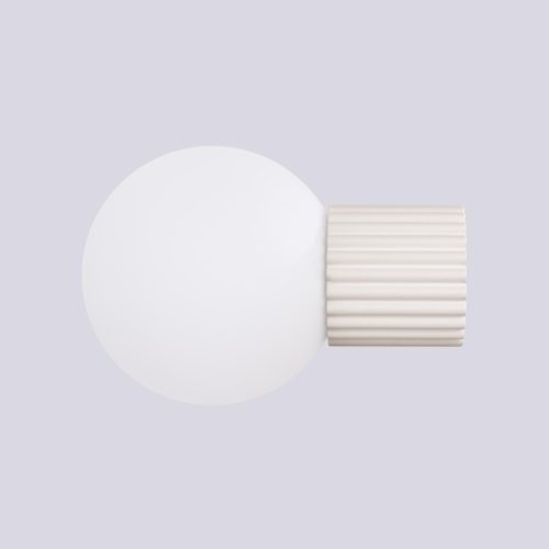 Fürdőszobai fali lámpa G9 kerek matt bézs modern IP44 Halo Sollux