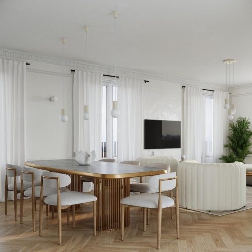 Halo Sollux 3x G9 kerek matt bézs modern függő mennyezeti lámpa