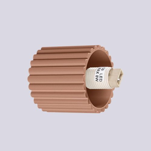 Fürdőszobai fali lámpa G9 kerek barna modern matt IP44 Halo Sollux