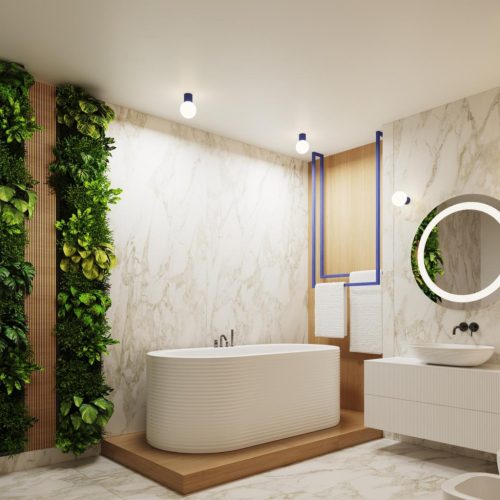 Fürdőszobai lámpa, felületre szerelhető, mennyezeti lámpa, G9, kerek, sötétkék, modern matt, IP44, halo, Sollux