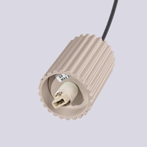 Halo Sollux 3x G9 kerek bézs modern matt mennyezeti lámpa